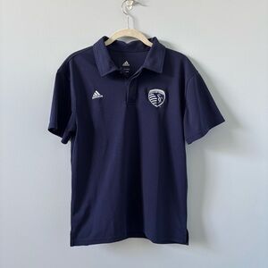 Adidas x Sporting Kanas City Soccer Polo